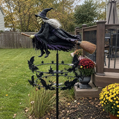 Halloween Early Bird Special 🧙 The Enchanted Witch Garden Wind Spinner